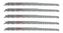 Load image into Gallery viewer, 12-Inch Wood Pruning Saw Blades for Reciprocating Sawzall Saws - 5 Pack
