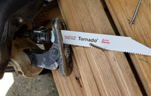 Load image into Gallery viewer, 6-Inch Wood, Nail-Embedded Wood Cutting Demolition Saw Blades for Reciprocating/Sawzall Saws - 17 Pack