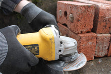 Load image into Gallery viewer, 10 Pack of 4.5 inch Cut Off Wheel Concrete Grinding Wheel for Cutting Masonry Stone Brick Block - Compatible With All 4 1/2 inch Angle Grinder – Grinding Discs 4 1/2 Inches - 4-1/2" x 7/8” x 5/64”