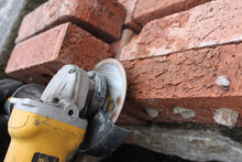 Load image into Gallery viewer, 10 Pack of 4.5 inch Cut Off Wheel Concrete Grinding Wheel for Cutting Masonry Stone Brick Block - Compatible With All 4 1/2 inch Angle Grinder – Grinding Discs 4 1/2 Inches - 4-1/2" x 7/8” x 5/64”