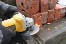 Load image into Gallery viewer, 10 Pack of 4.5 inch Cut Off Wheel Concrete Grinding Wheel for Cutting Masonry Stone Brick Block - Compatible With All 4 1/2 inch Angle Grinder – Grinding Discs 4 1/2 Inches - 4-1/2" x 7/8” x 5/64”