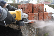 Load image into Gallery viewer, 10 Pack of 4.5 inch Cut Off Wheel Concrete Grinding Wheel for Cutting Masonry Stone Brick Block - Compatible With All 4 1/2 inch Angle Grinder – Grinding Discs 4 1/2 Inches - 4-1/2" x 7/8” x 5/64”