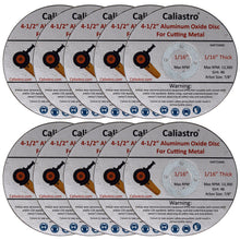 Load image into Gallery viewer, 4-1/2 Inch Cut Off Wheel Discs for Cutting Metal with Angle Grinder - 10 Pack