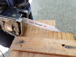 6-Inch Wood, Nail-Embedded Wood Cutting Demolition Saw Blades for Reciprocating/Sawzall Saws - 17 Pack