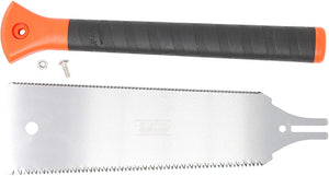 Japanese Style Hand Saw - Ryoba Double Edge Pull Saw with 10 Inch Blade for Woodworking