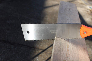 Japanese Style Hand Saw - Ryoba Double Edge Pull Saw with 10 Inch Blade for Woodworking